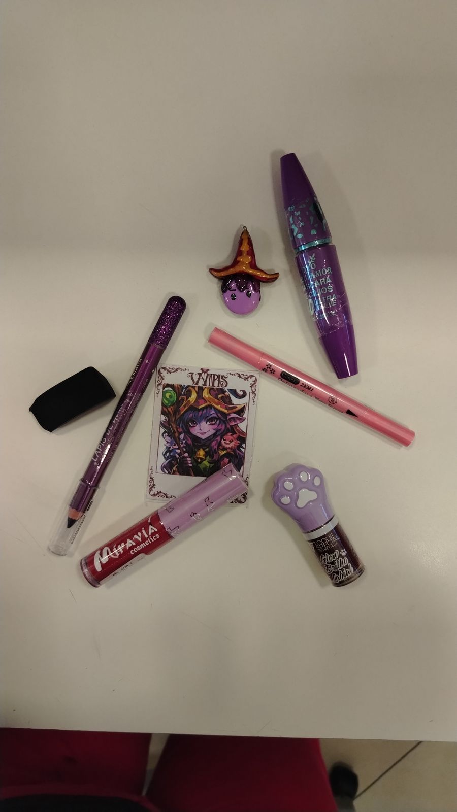 Potinho de maquiagem da vampira (P)