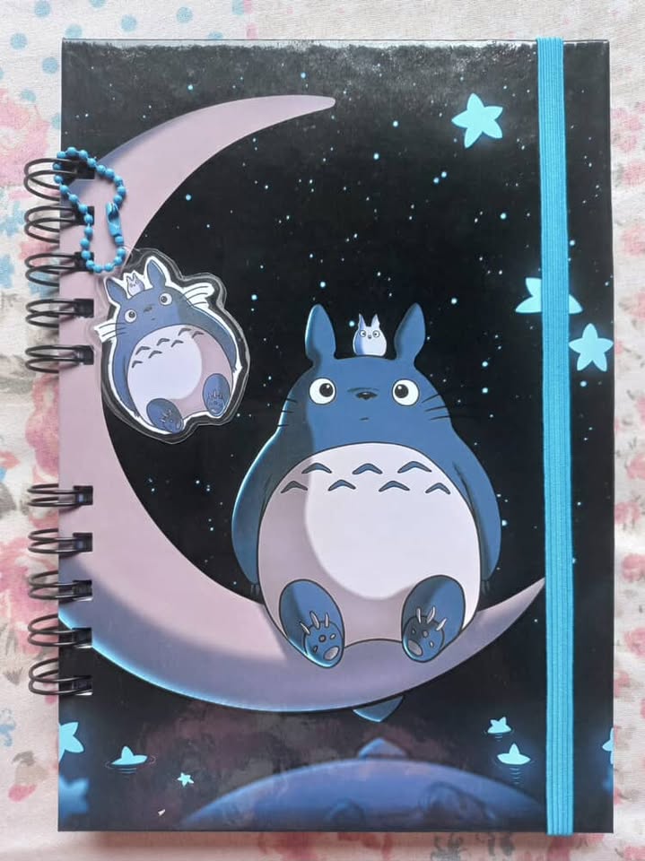 Caderno A5 pautado Sketchbook Meu amigo Totoro